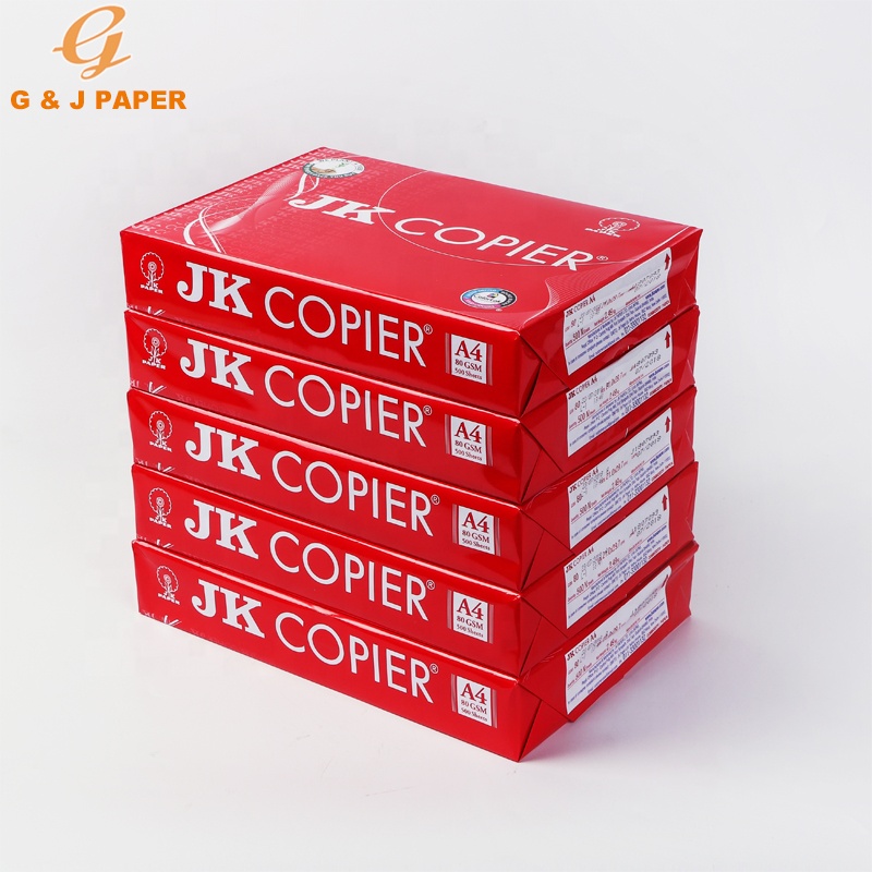 Профессиональный офис 80gsm JK A4 Размер копировальная бумага
