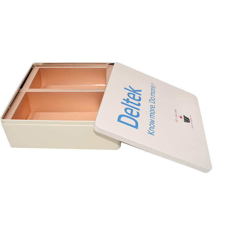 Custom Plane Classical Big Square Metal Large Moon Cake Cookie Tin Box