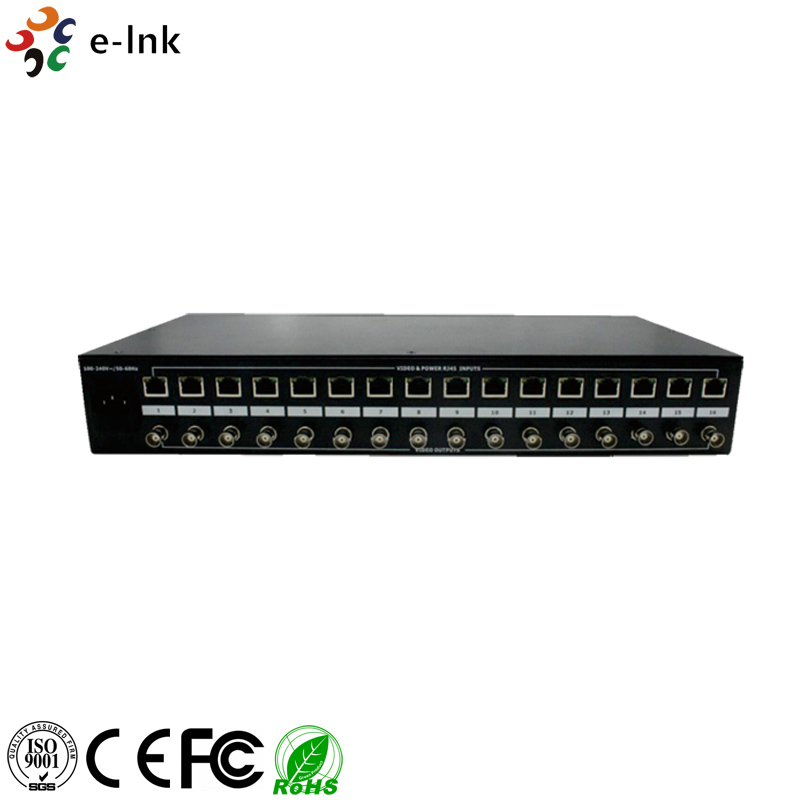 16Ch активный AHD/HDCVI/HDTVI UTP Видео балун расстояние до 400 м