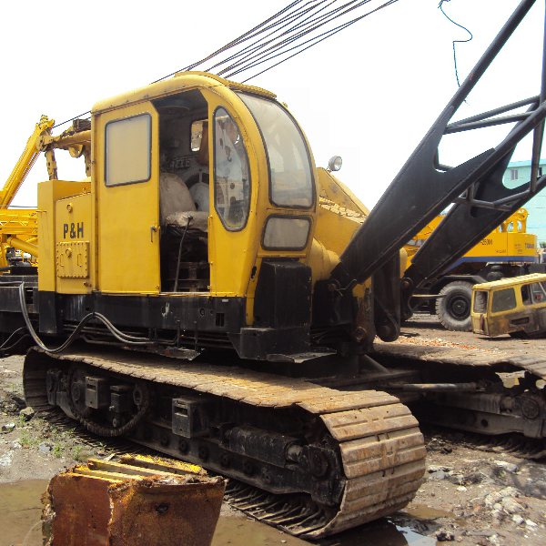 Бывший в употреблении японский гусеничный кран Kobelco PH5045 45ton/гусеничный кран kobelco 45ton на продажу!