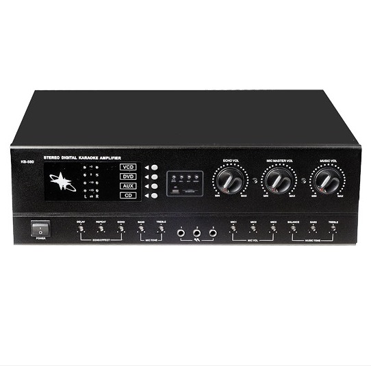 Kb-580u стерео профессиональный караоке микшер усилитель