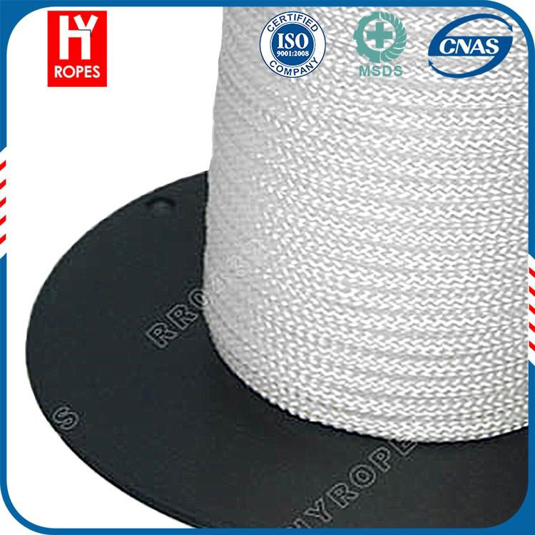 1/4'' ivory double braided sailboat nylon rope EM