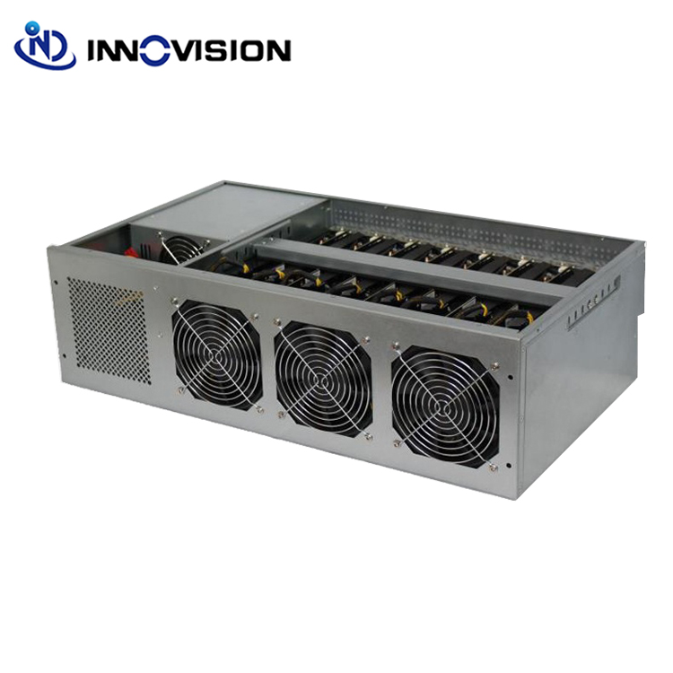 Встроенный 3855U процессор 8gpu X8C и т. Д./ETH/LTC 8 rig gpu mining machine