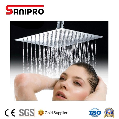 Sanipro из нержавеющей стали квадратная голова душ