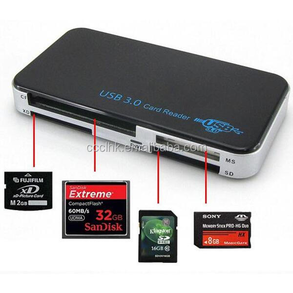 Многофункциональный USB 3,0 Все-в-1 Мульти устройство для чтения карт памяти с USB3.0 кабель для зарядки