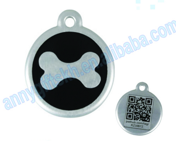 NFC rfid ID pet tag qr code pet tag pet name tag