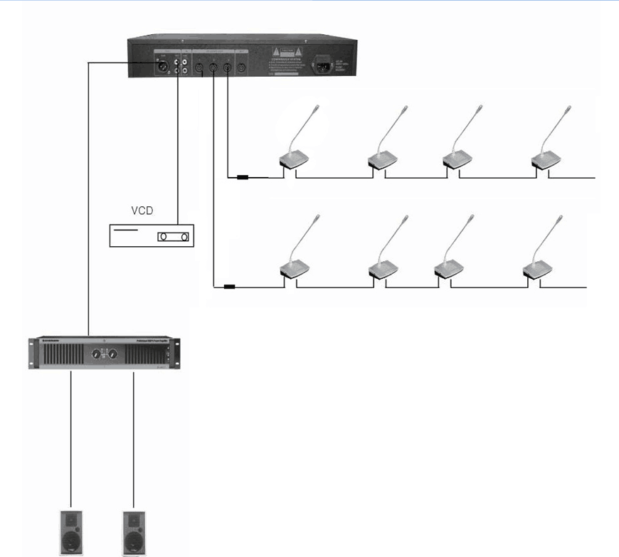 UHF беспроводная система конференц-связи, микрофон, система bosch из Китая
