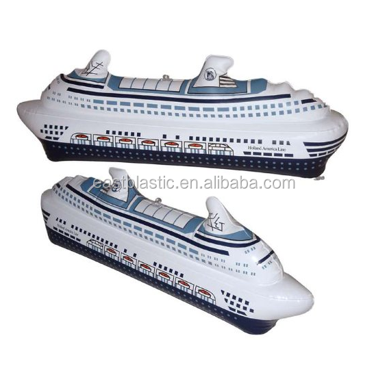 OEM PVC Cruise Ship Toys Small Ship Model