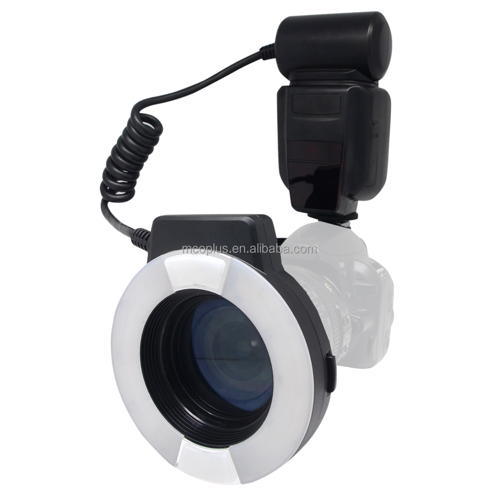 Mcoplus 14EXT-C 5500K макро кольцо TTL вспышка для Canon E-TTL со светодиодной вспомогательной лампой AF 7 металлические переходные кольца