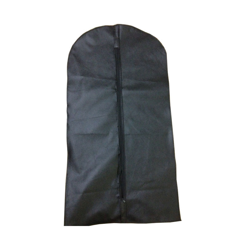 Wholesale non woven garment bag foldable garment bag with zipper