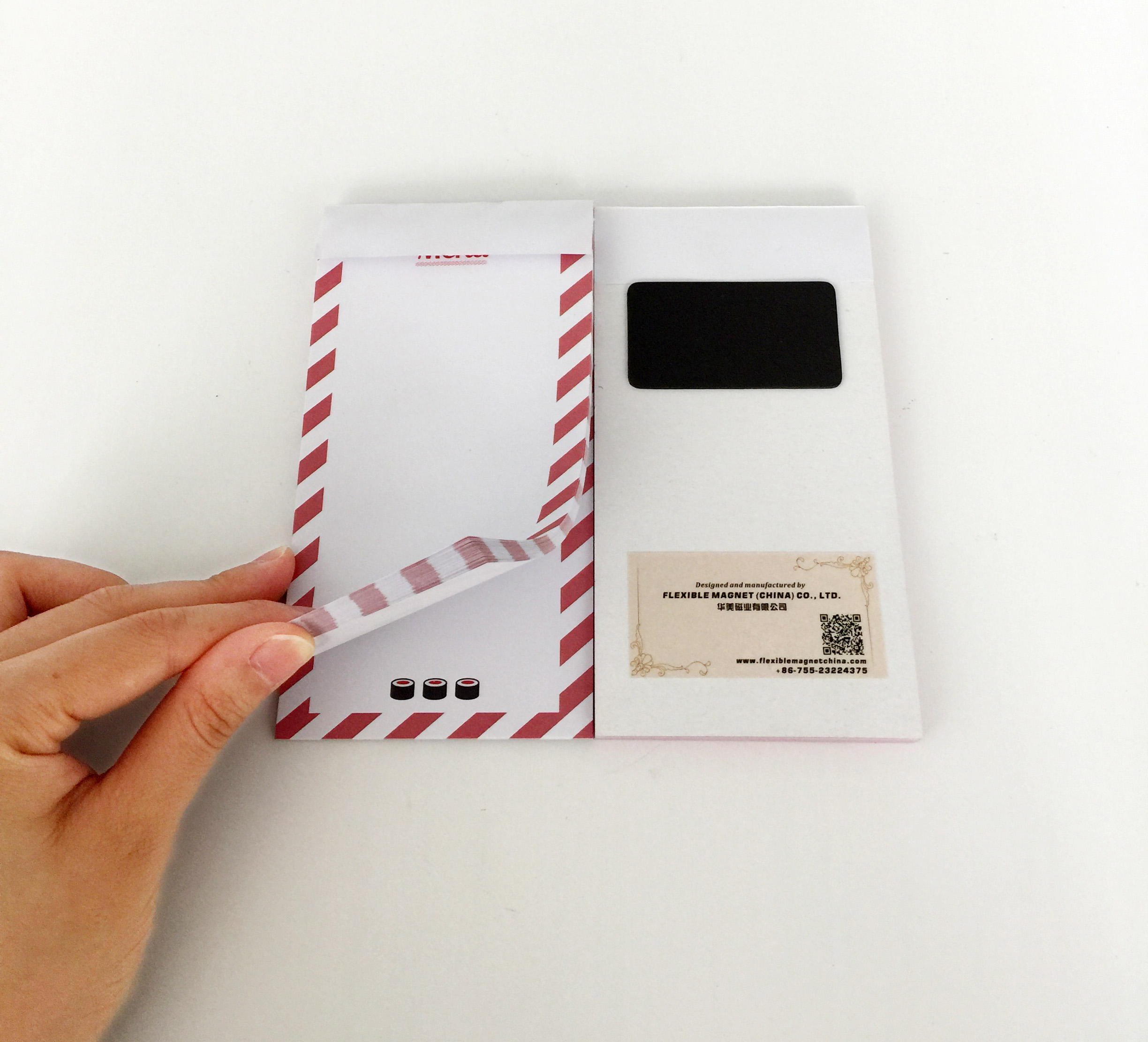 Fridge magnet paper Magnetic memo pad magnet letter pad magnetic paper