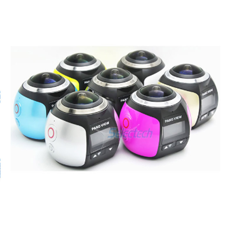 2018 Мини Wifi Открытый Купол 360 градусов fisheye спорт открытый купол панорамный действие камера 4k