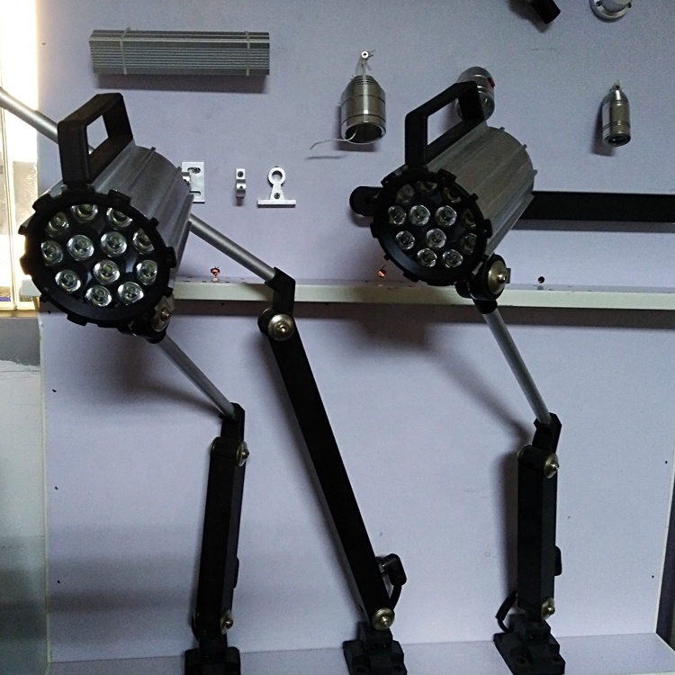 high power IP67 12W 100-240v long arm flexible machine light