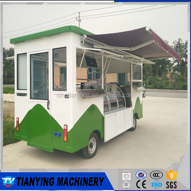 Электрический food service корзину/Churros корзину автобус с колесами