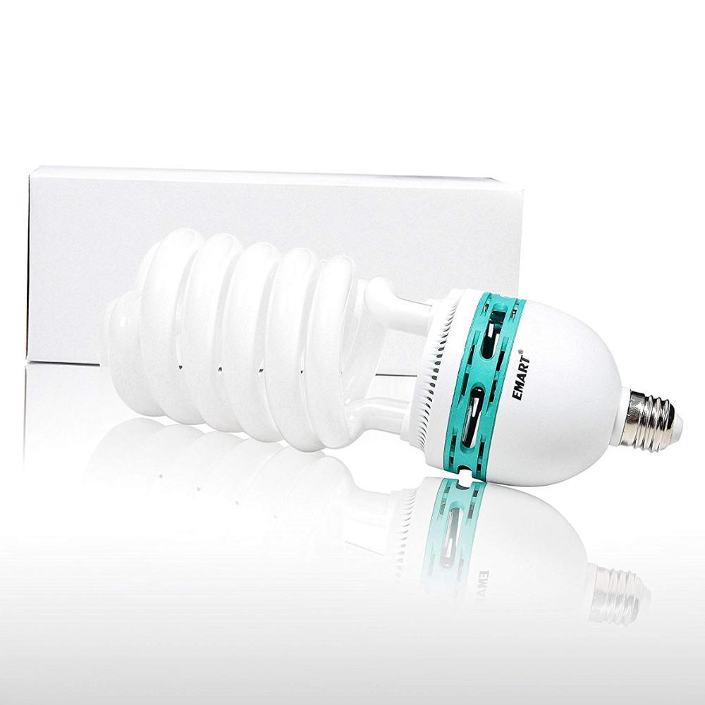 Energy Saving Lighting Pure Cfl Lamp Bulbs E27 B22 Base Half Spiral Energy Saving Lamp
