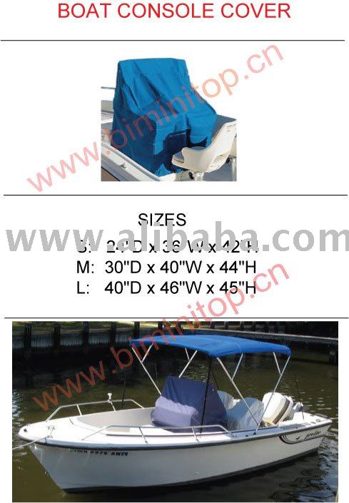 Boat centre console cover