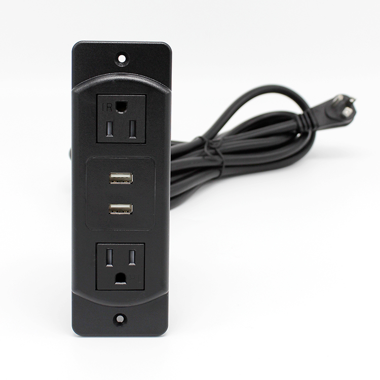 Устойчивая к торможению розетка с американским электронным usb управлением, розетки с 2 usb-портами и 2 выходами