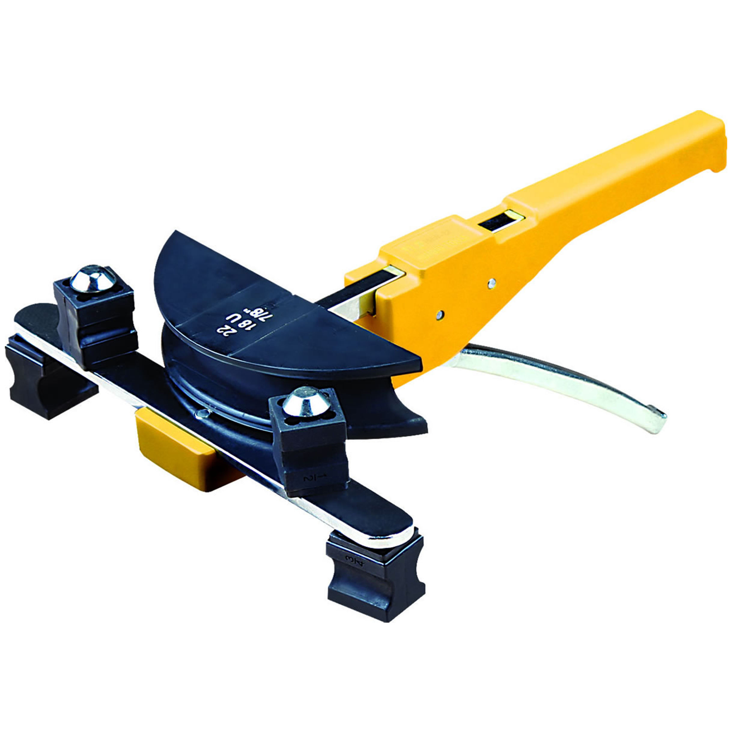 HHW-22 Small manual tube pipe bender for U bends dies from 1/4"-7/8"