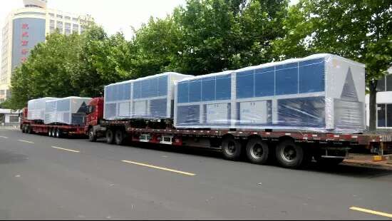 High cop air cooled chiller