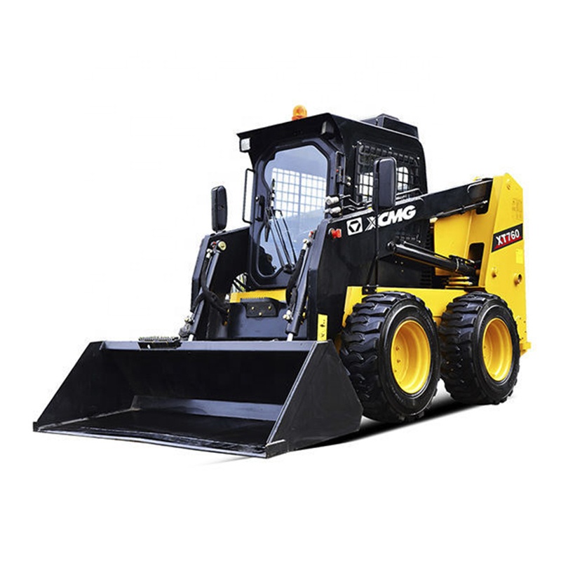 Oriemac XC760K мини-погрузчик с бортовым поворотом с снегоочиститель