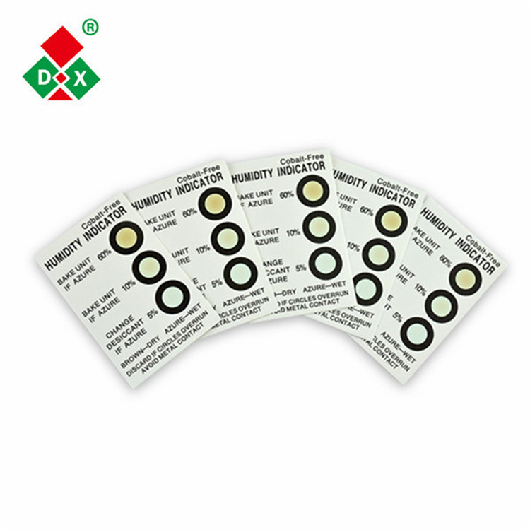 Карта индикатора влажности PCD (без кобальта), индикатор влажности, карта индикатора влажности упаковки