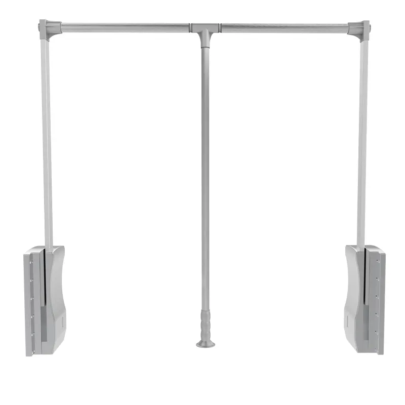 Wardrobe Closet Pull-Down Wardrobe Lift Clothes Rack Cabinet Hanger 890-1210mm Pull Down Closet Rod