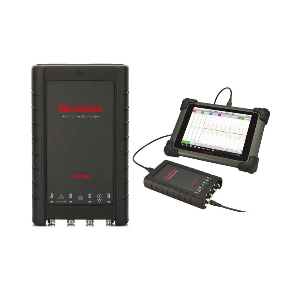 Autel MaxiScope MP408 4 канальный автомобильный осциллограф Базовый комплект из Китая работает с инструмент MaxiSys осциллограф