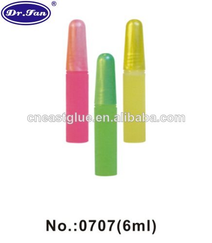 небольшой объем 6ml цвет жидкий клей ручка