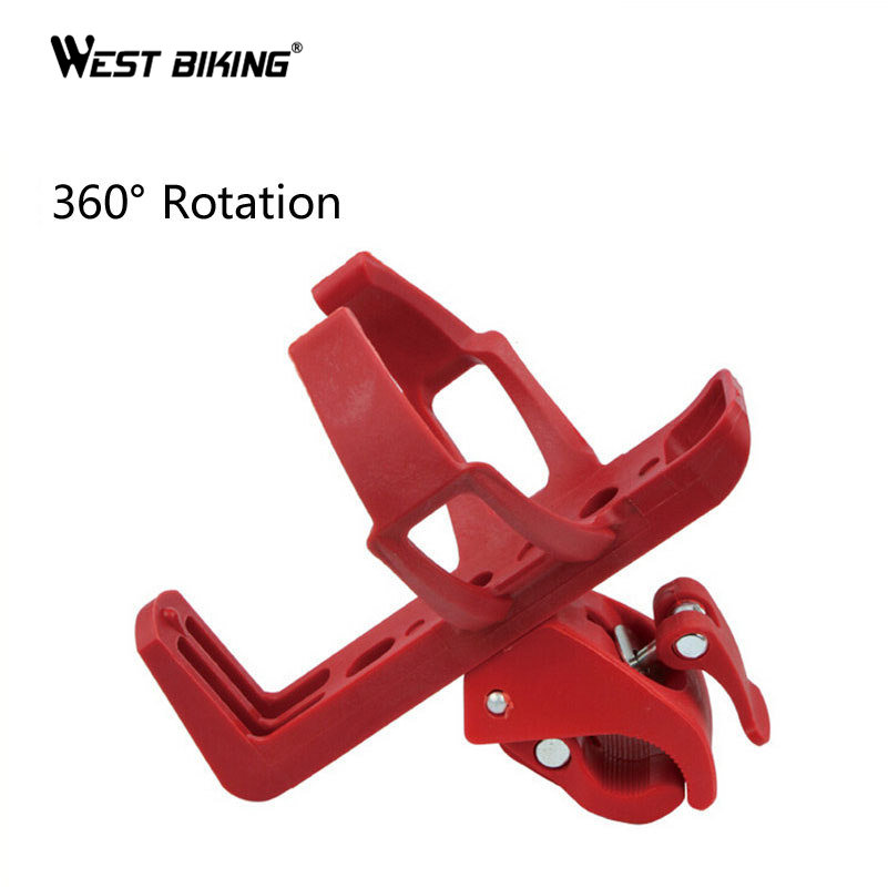Запад BIKING Quick Release Велосипедный спорт бутылку воды клетка Bicicleta Ciclismo велосипед чайник Стенд Поддержка горный велосипед бутылку