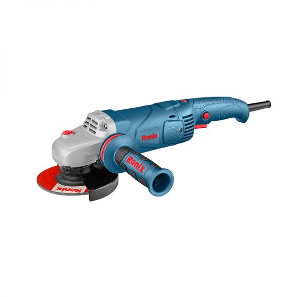 Угловая мини-шлифовальная машина Ronix 3165 с длинной ручкой 125 мм