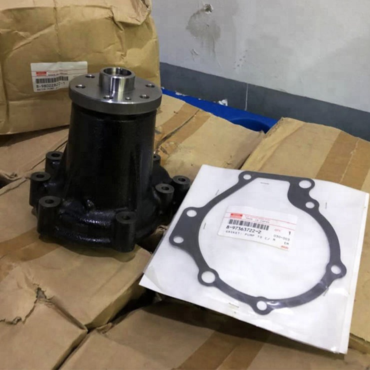 Горячая продажа двигателя 4HK1 водяной насос для дизельного двигателя lSUZU 8-98022822-1 8980228221