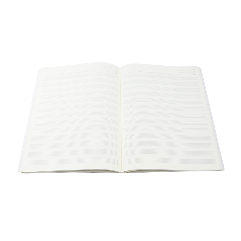 Custom Logo Printed Blank Sheet Music Notebook With Free Sample