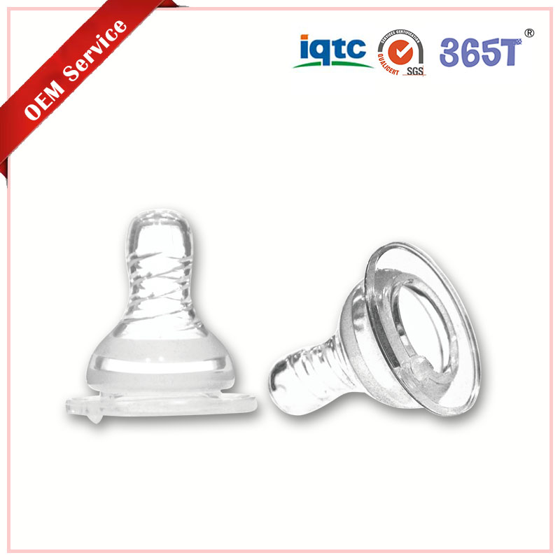 Made in China Logo Printed wholesale clear pacifier for baby
