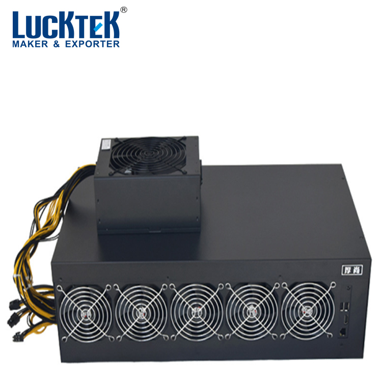 6U 8gpu 13GPU Биткоин майнинга эфириума чехол gpu добычи Рог чехол