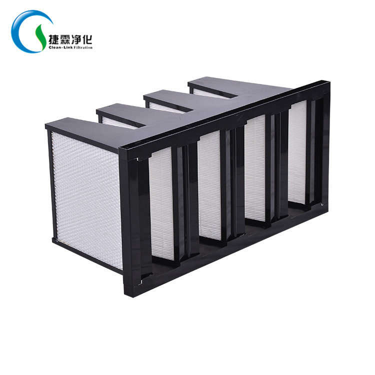 Горячая Распродажа V-bank мини-складки HEPA filter /V bank hepa filter