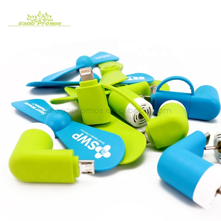 TPE гибкий 2 в 1 USB микро OTG телефон вентилятор портативный воздушный вентилятор для Android iPhone