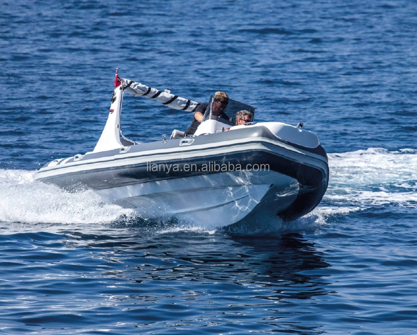 Роскошные надувные гипалоновые лодки Liya 580 с подвесным мотором