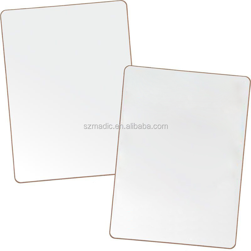 Высокое качество доски для школьников 3 мм Портативный lapboards для написания 9x12 или нестандартного размера маркерная доска 12 шт./упак.