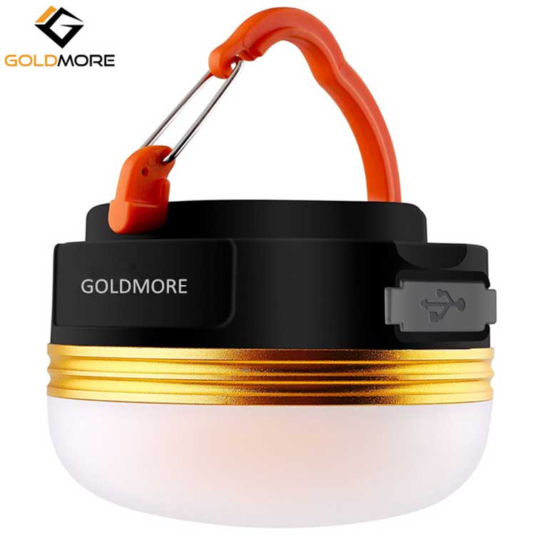 Goldmore напольный Малый портативный USB перезаряжаемые 1800 мАч Power Bank фонарь, фонарь для кемпинга