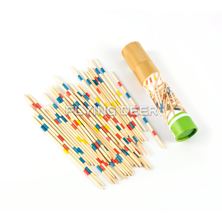 Открытый игры бумажная трубка упаковка бамбуковые палочки Mikado Play Set