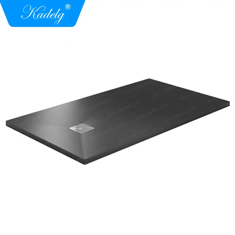 Ванная комната смолы душевой поддон камень receveur de душ 900x900x30mm