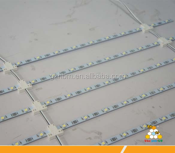 Алюминиевый профиль светодиодные полосы Бар/12 В chea2835 smd led твердая полосы света бар modulep Epistar прокрутки