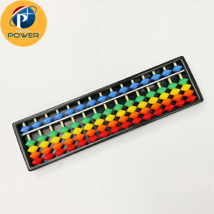 plastic 15 rops colorful Student abacus