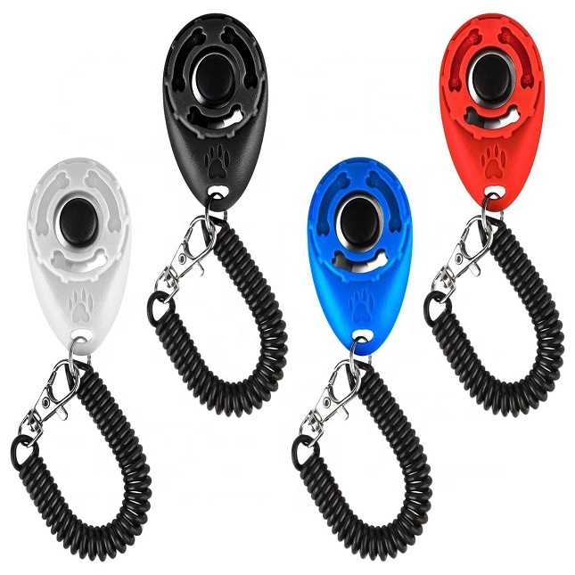 Amazon Лидер продаж Pet Dog Training Clickers с ремешком на запястье