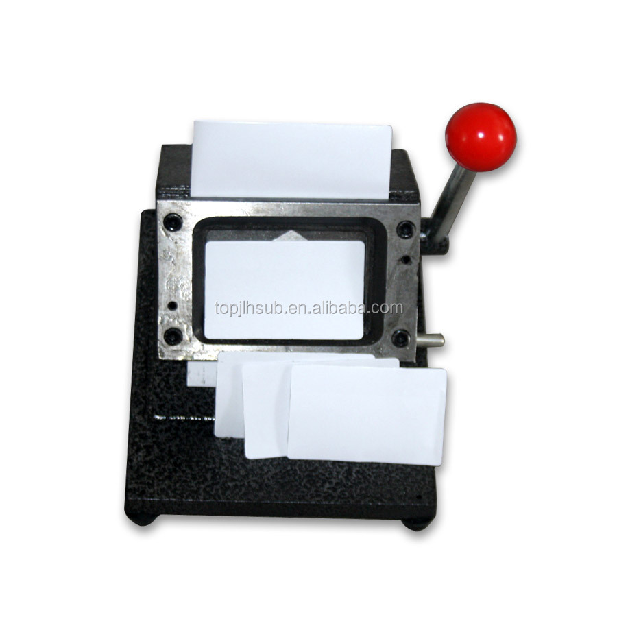 Heavy Duty ID CR80 Badge Credit PVC Paper Business Card Die Round Corner Cutter