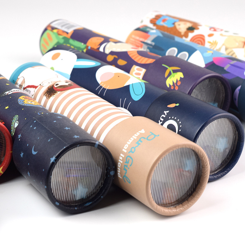 Wholesale Creative Toys Cartoon Kaleidoscope Children's Educational Toys Rotating Kaleidoscope