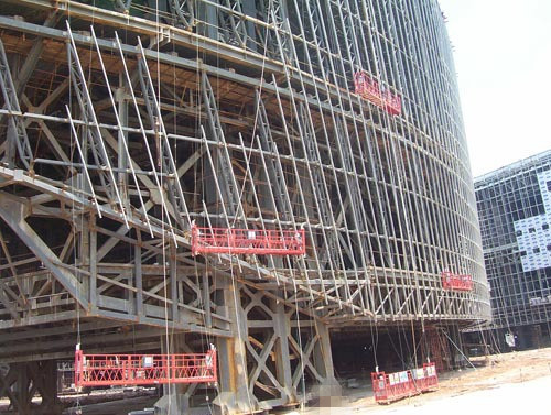 Zlp630 Galvanized Suspended Platform Gondola Scaffolding