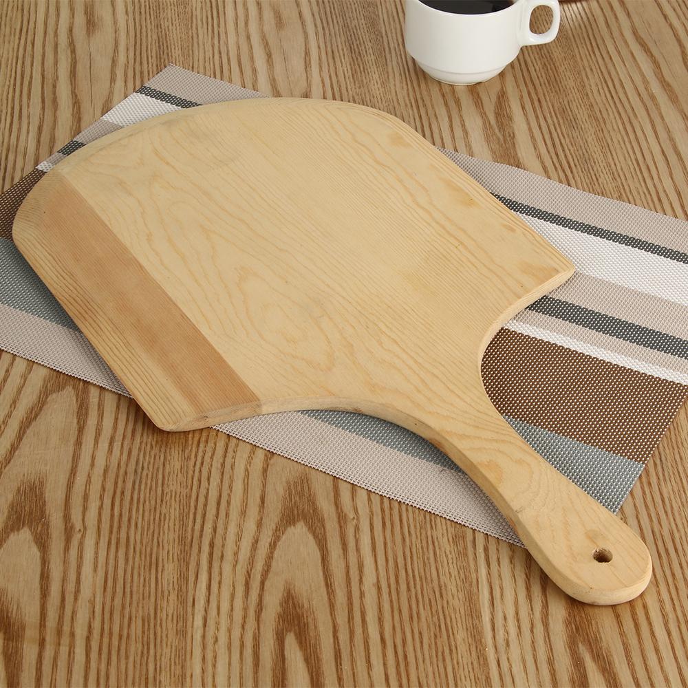 Large Pine Premium Natural Wooden Pizza Peel Board Paddle and cutting board for homemade Pizza bread cheese sushi