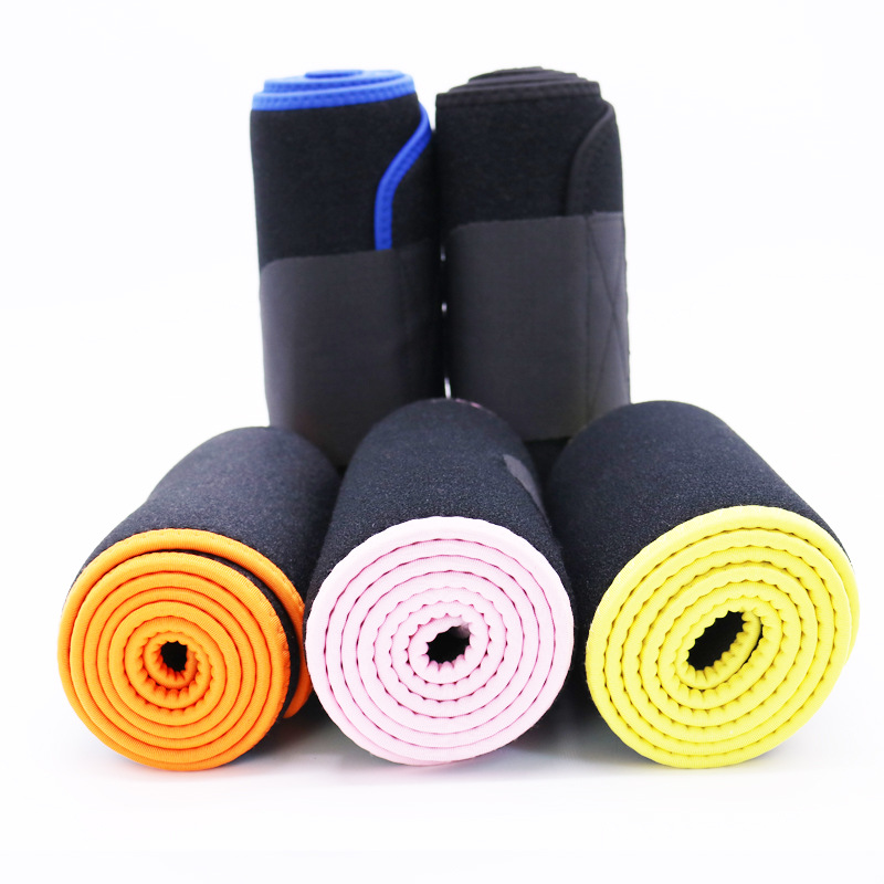 Stock Neoprene Waist Trimmer Belt Adjustable Abdominal Trainer Weight Loss Simmer Body Shaper Wrap