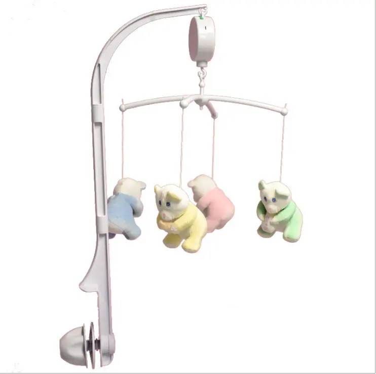 ABS Plastic Musical Rotating Mobile Toys For Baby Hang Your Own Toys